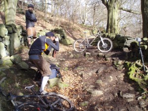 Russ shoots Ragley whilst Ed watches.